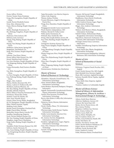 Emporia State University - 冬季 2023 Commencement 第 11 页