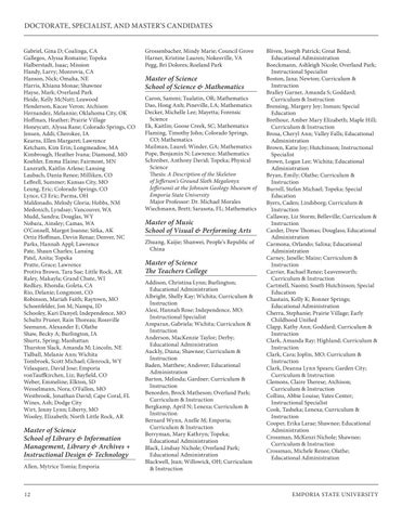 Emporia State University - 冬季 2023 Commencement 第 12 页