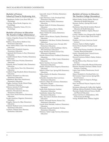 Emporia State University - 冬季 2023 Commencement 第 8 页