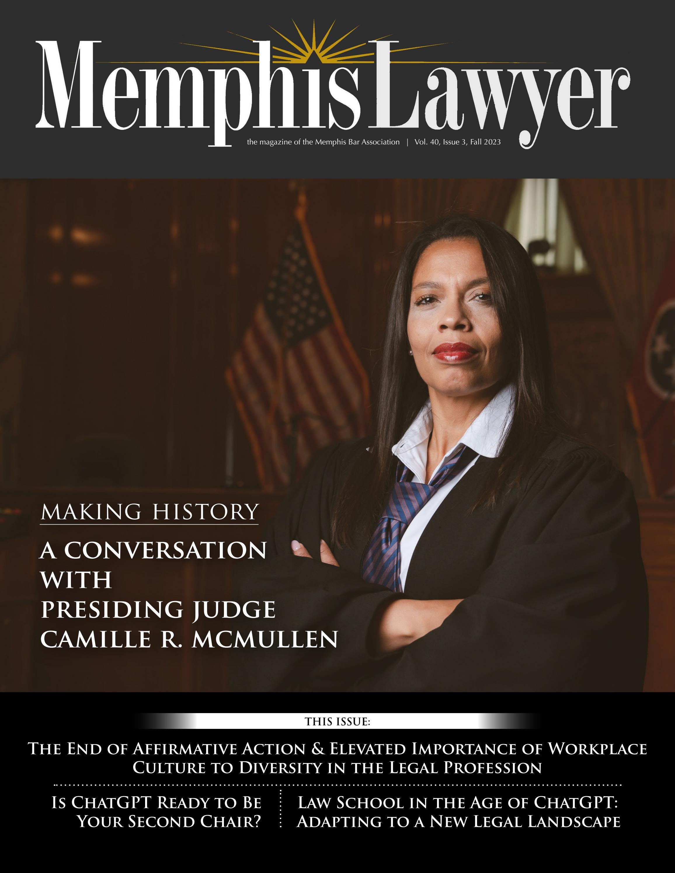 Memphis Lawyer Vol. 40, Issue 3, Fall 2023 by Memphis Bar Association