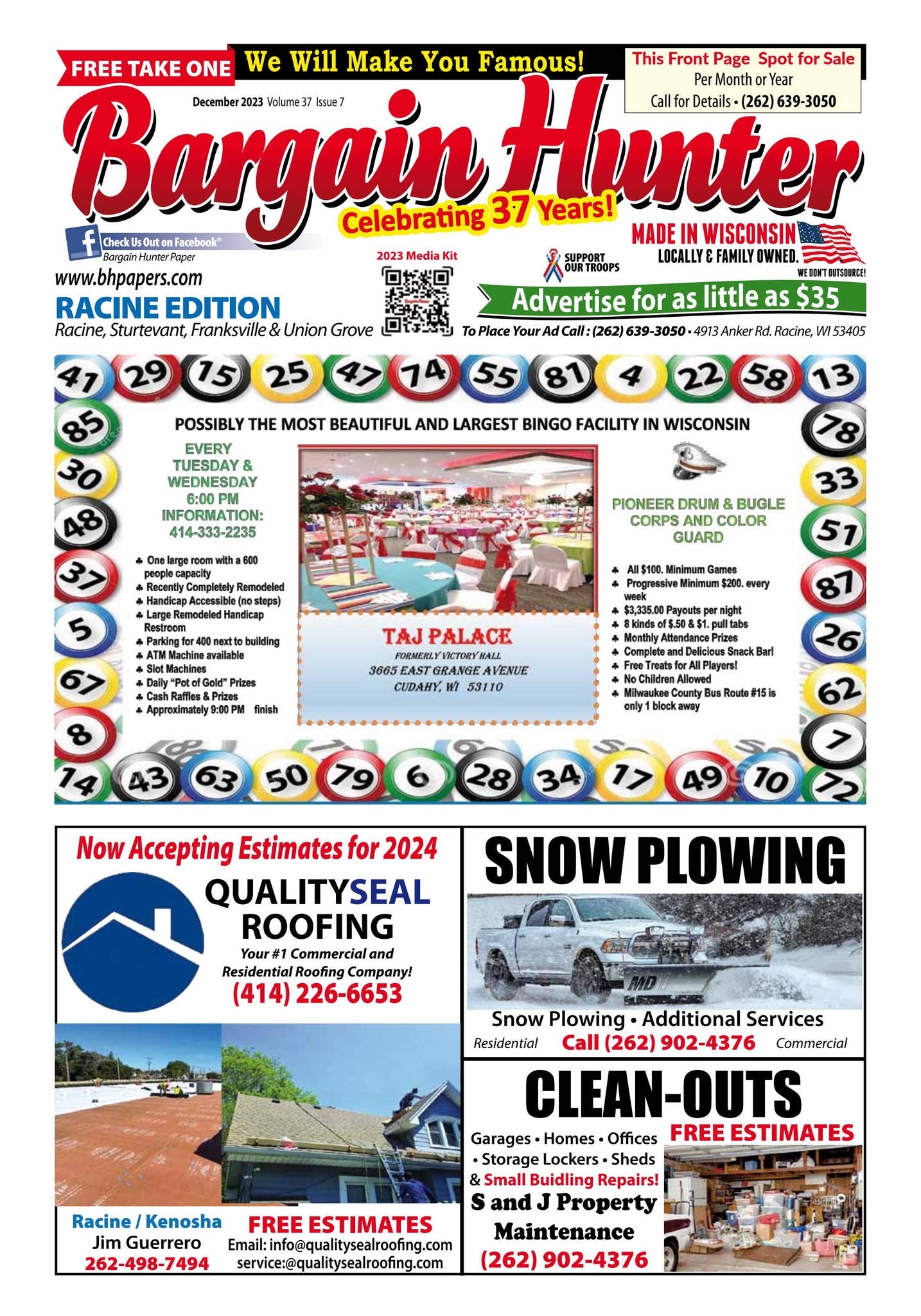 Bargain Hunter Racine December 2023 by Jeff Scott - Issuu