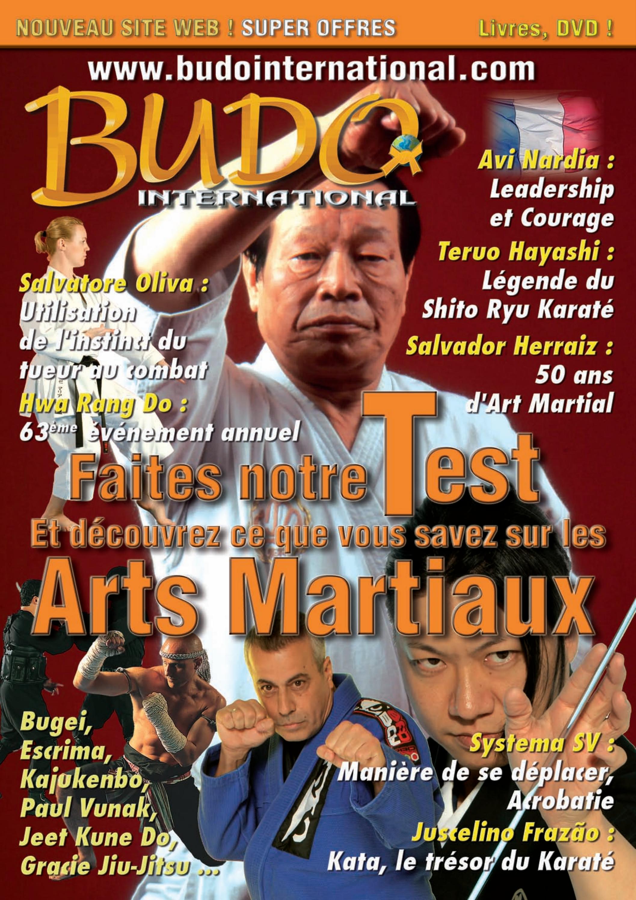 Magazine Arts Martiaux Budo N°3 – Février 1993 – Dossier Aiki Kiai Et Wado Hinonori Othsuka