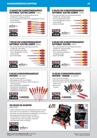 VOS TOOLS - Actiefolder najaar 2023 第 21 页