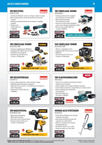 VOS TOOLS - Actiefolder najaar 2023 第 9 页
