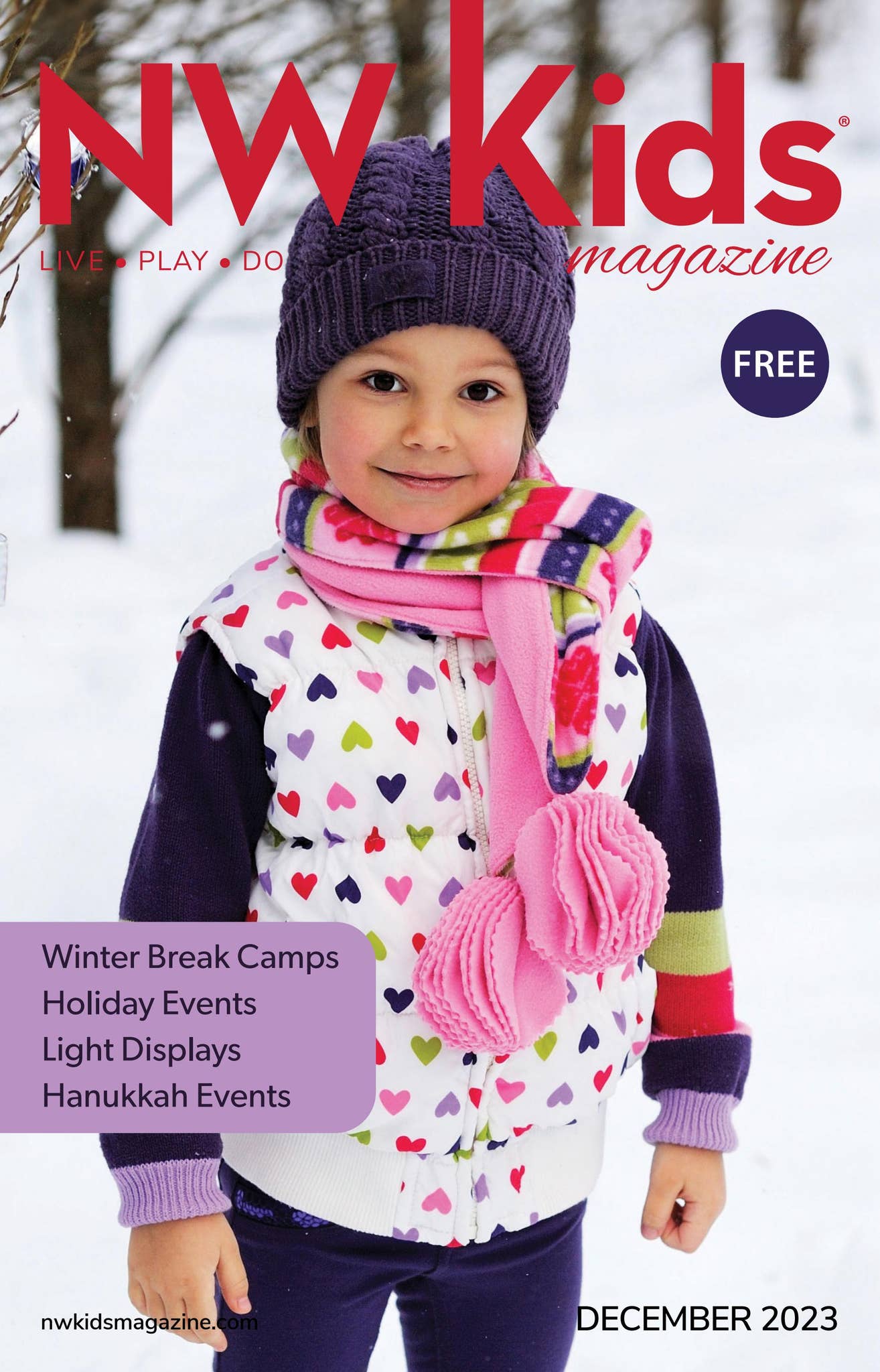 Curated visual reference: Picture Idea: Nw Kids Magazine December 2023 By Nw Kids Magazine