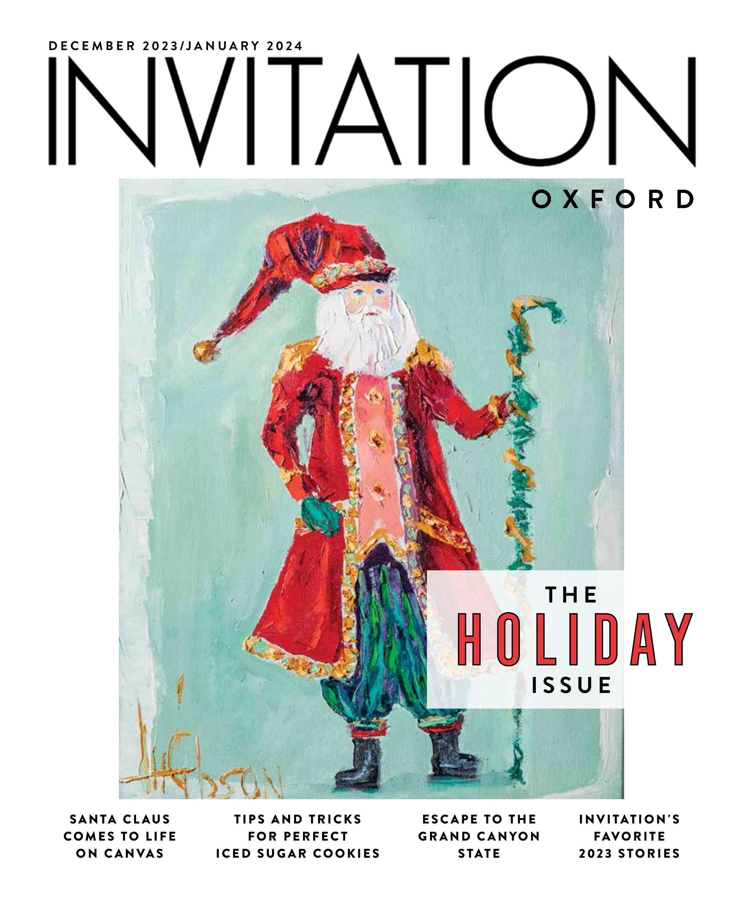 Invitation Oxford December 2023/January 2024 by Invitation Magazines
