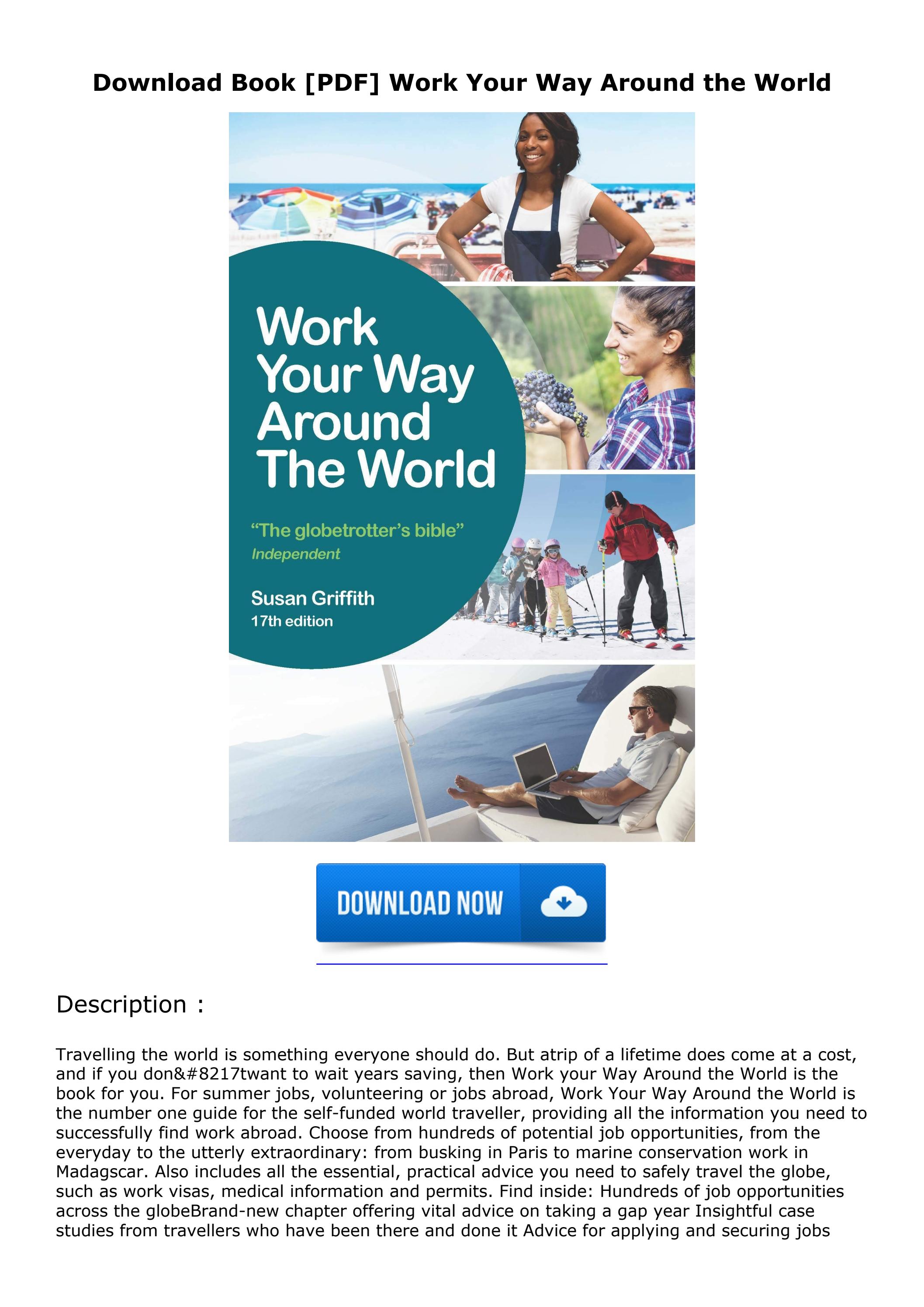 Download Book [PDF] Work Your Way Around the World by jazlynnkempase