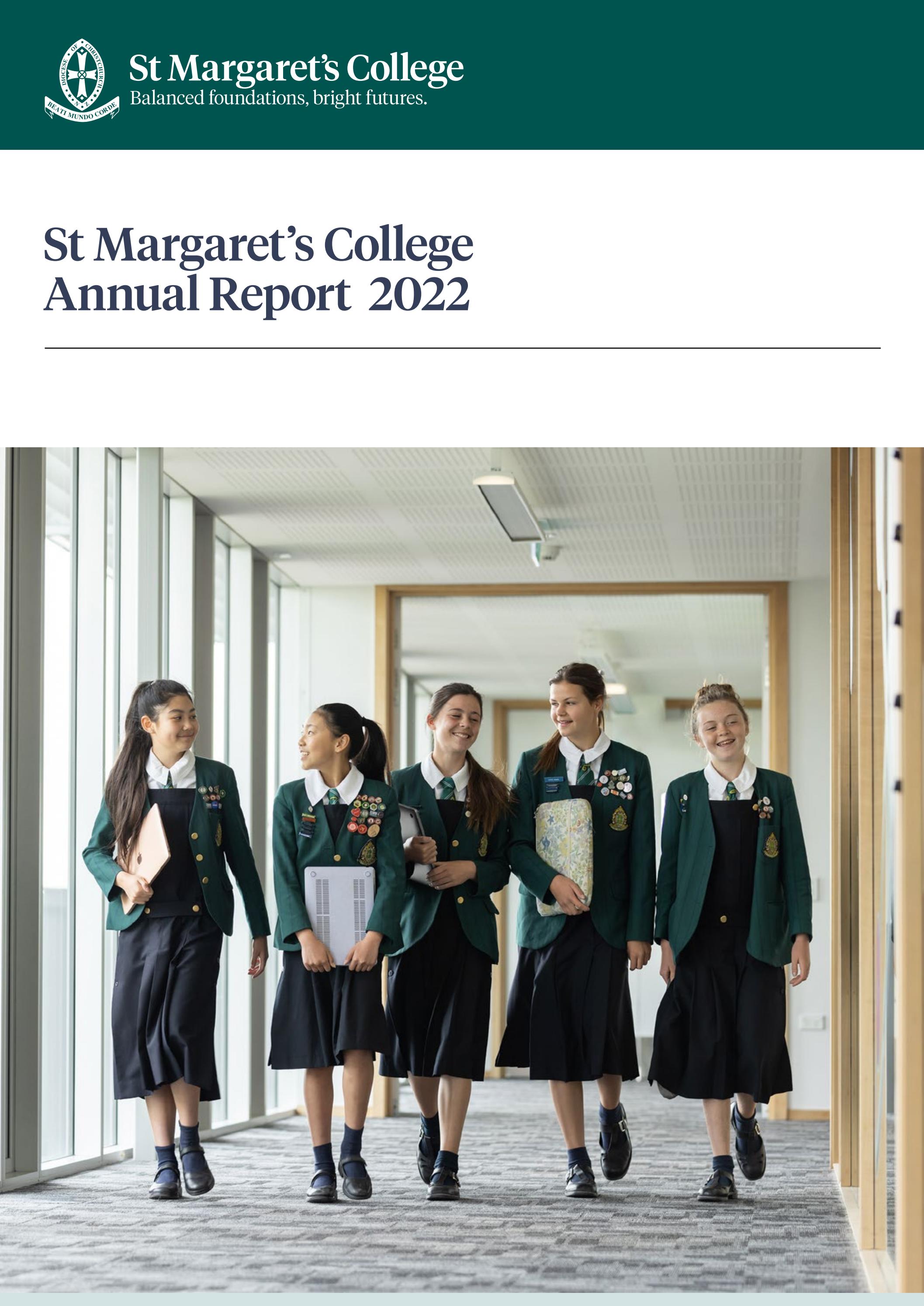 St Margaret's College Annual Report 2022 by St Margaret's College