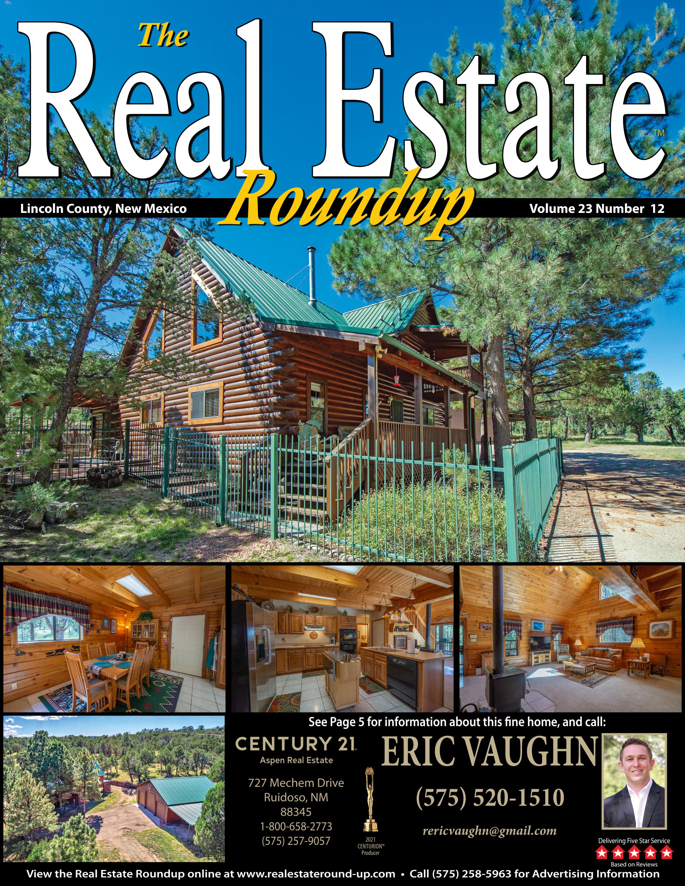 The Real Estate Roundup 2312 Ruidoso Alto Capitan Carrizozo Homes