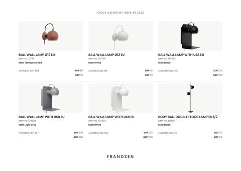 Frandsen Stocklist - Week 49 第 13 页