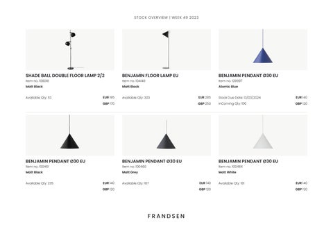 Frandsen Stocklist - Week 49 第 14 页