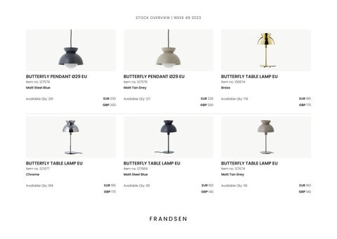 Frandsen Stocklist - Week 49 第 21 页