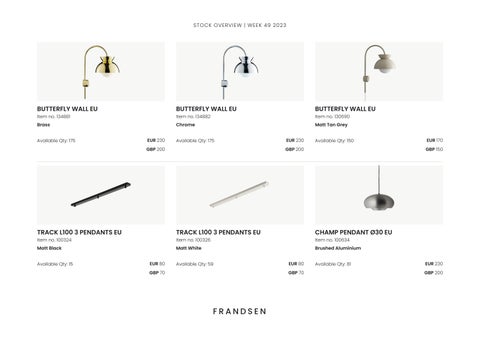 Frandsen Stocklist - Week 49 第 22 页