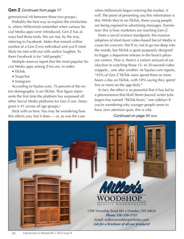 Expressions In Woodcraft 期 4 2023 第 20 页