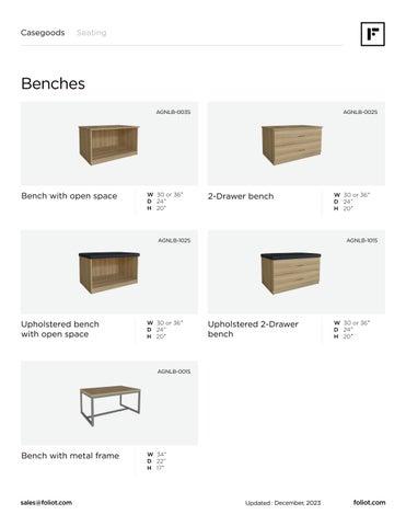 foliot furniture 家具目录 · Healthcare Poduct 指南 第 10 页