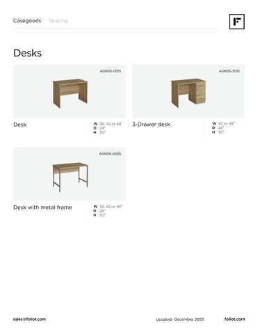 foliot furniture 家具目录 · Healthcare Poduct 指南 第 11 页