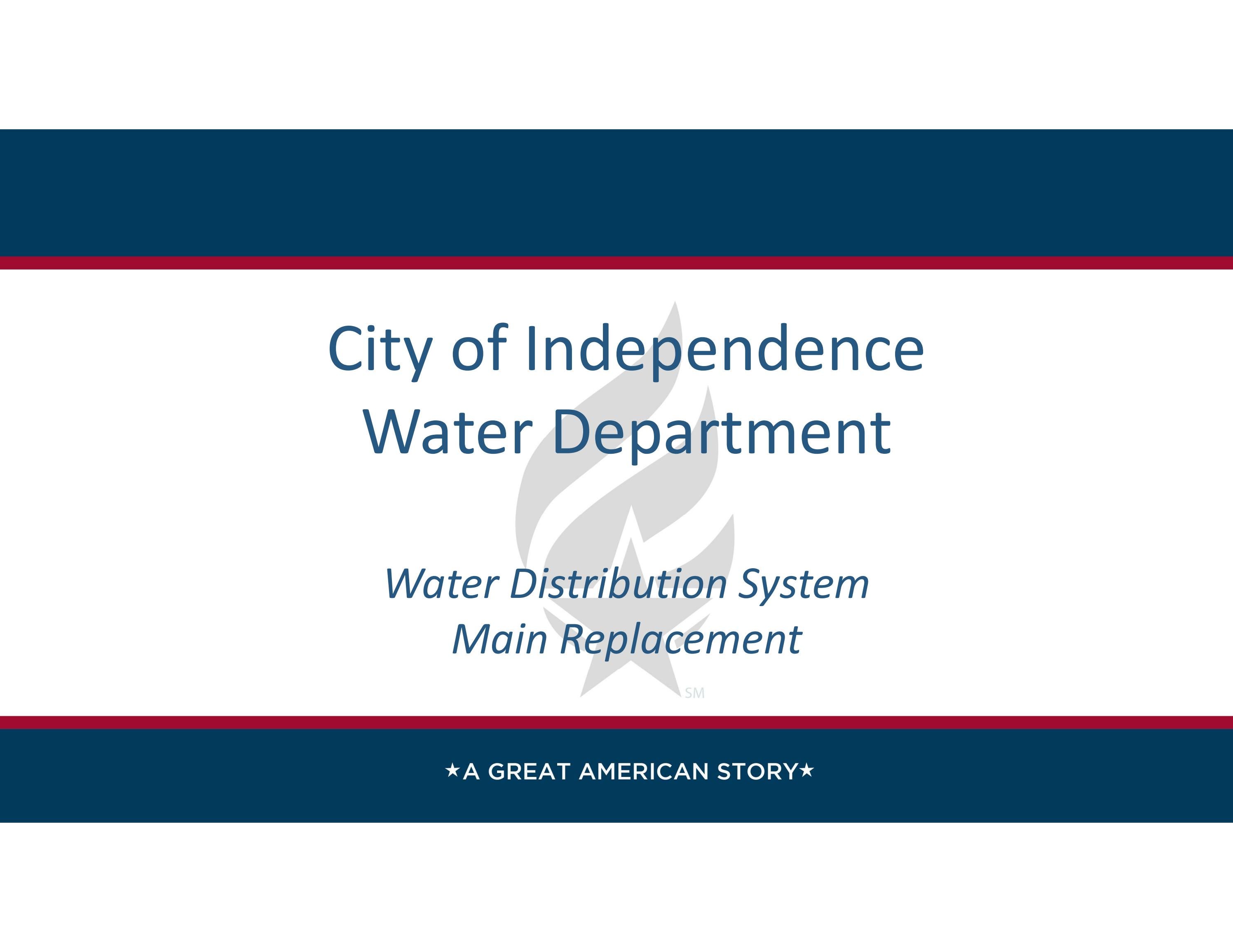 Water Main Replacement by cityofindepmo Issuu