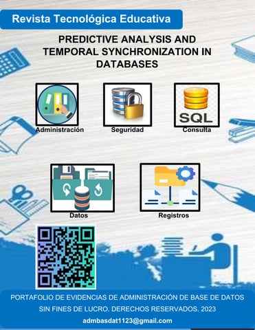 PREDICTIVE ANALYSIS AND TEMPORAL SYNCHRONIZATION IN DATABASES by ...