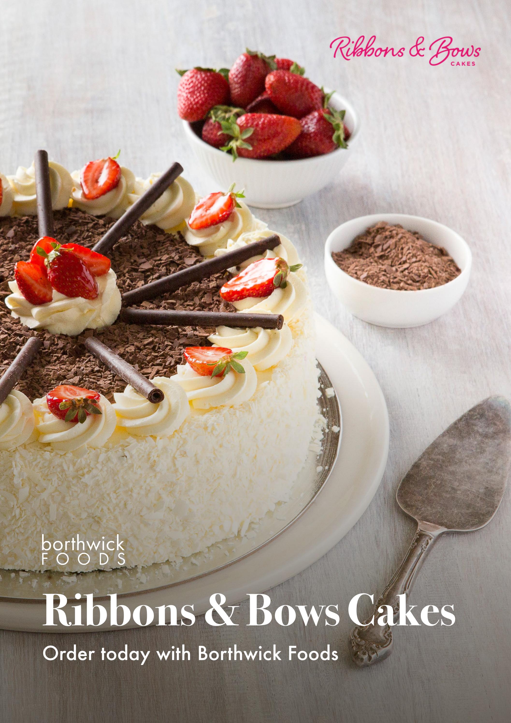 Ribbons & Bows Cakes Borthwick Foods by borthwickfoods Issuu