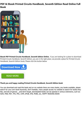 READ ⚡️ DOWNLOAD Printed Circuits Handbook, Seventh Edition Online Book
