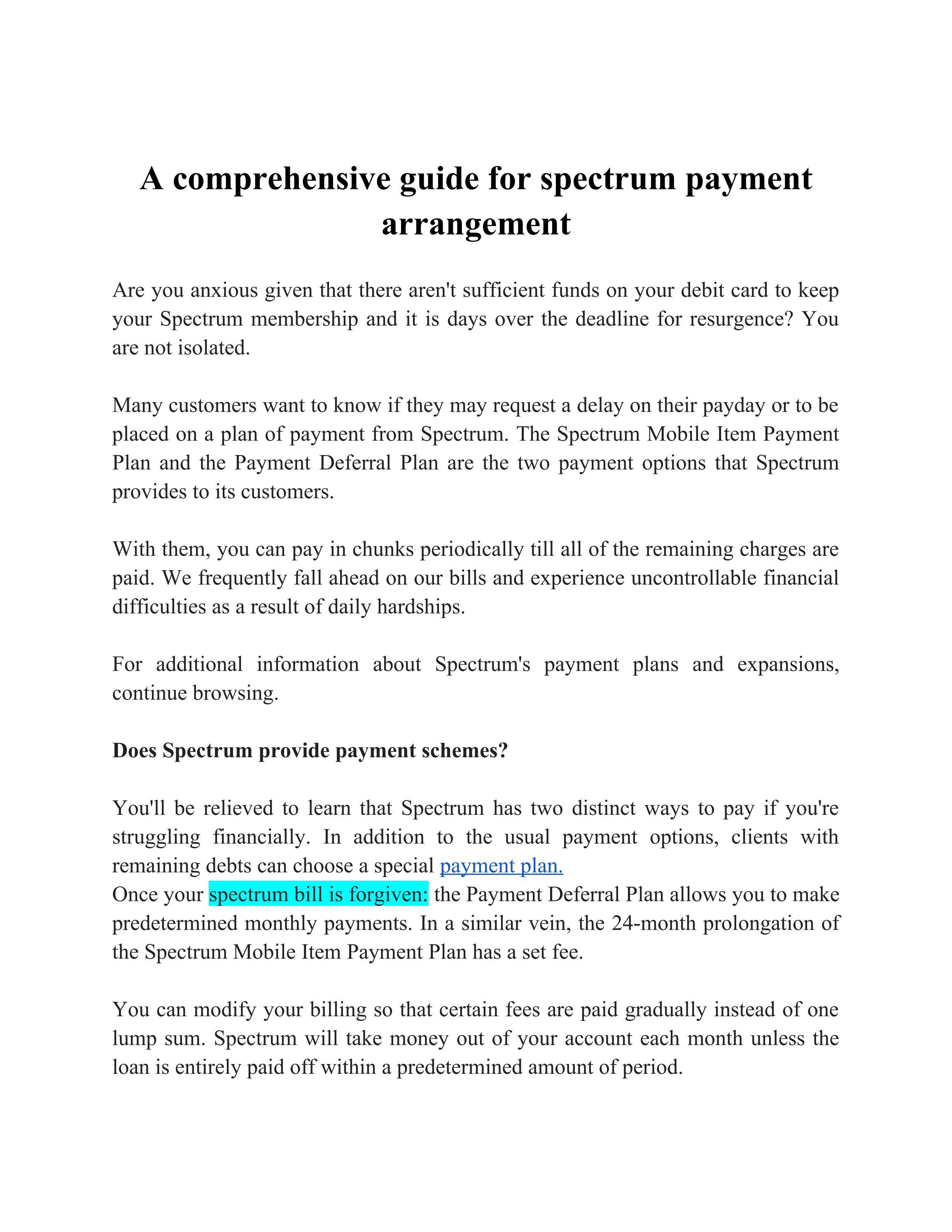 Charter Spectrum Pay Bill - kwlxykh