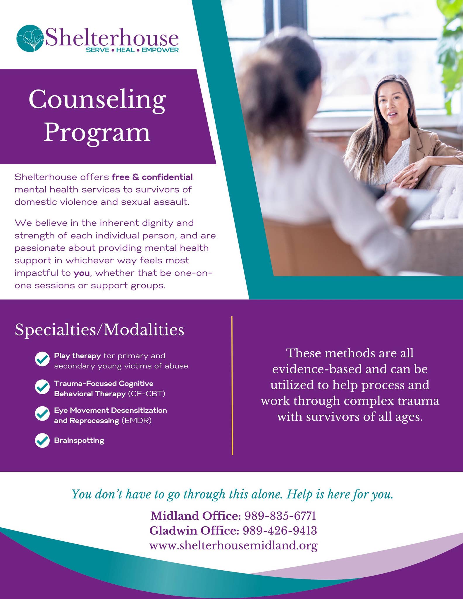 Shelterhouse Counseling Program by ShelterhouseMidland - Issuu