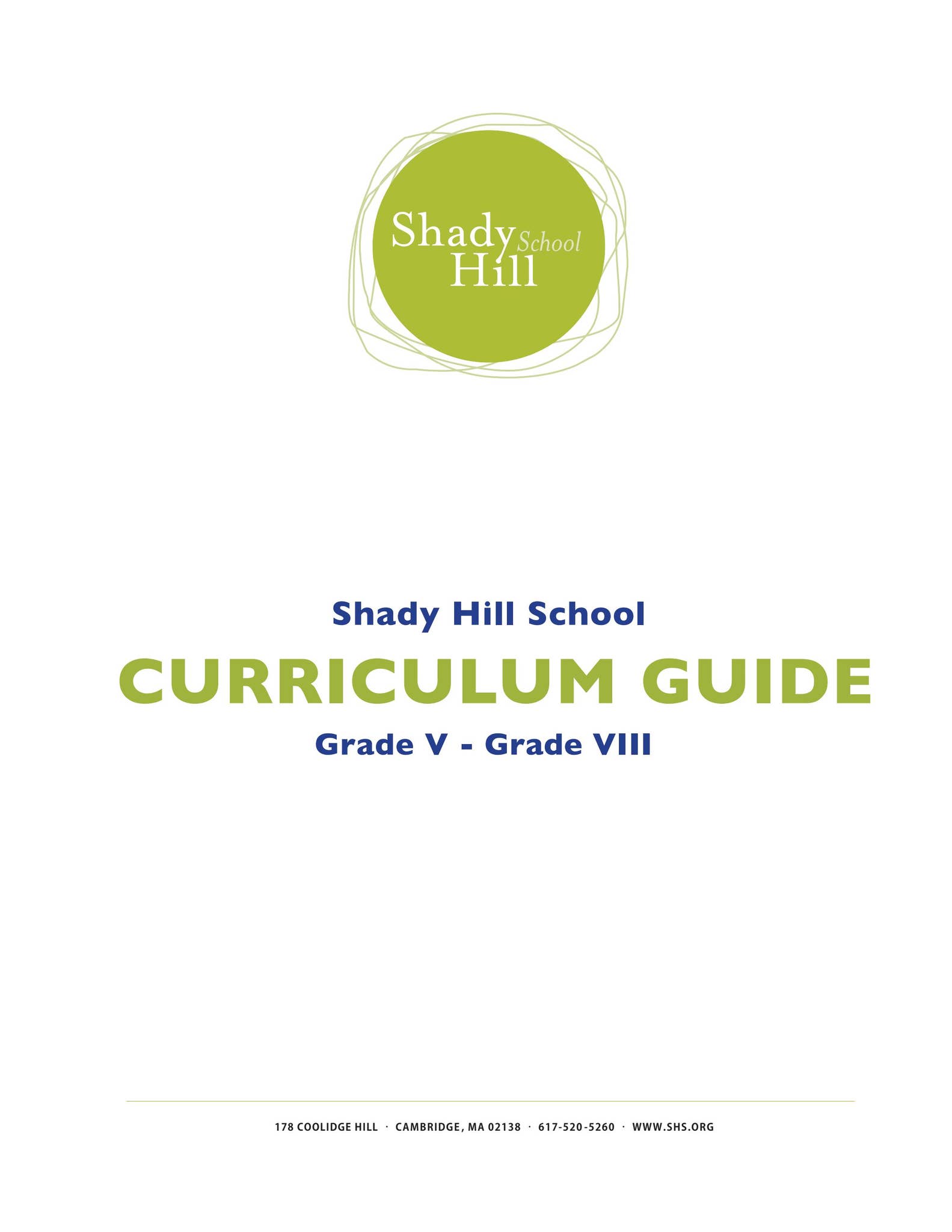 Middle School Curriculum Guides 23-24 by Shady Hill School - Issuu
