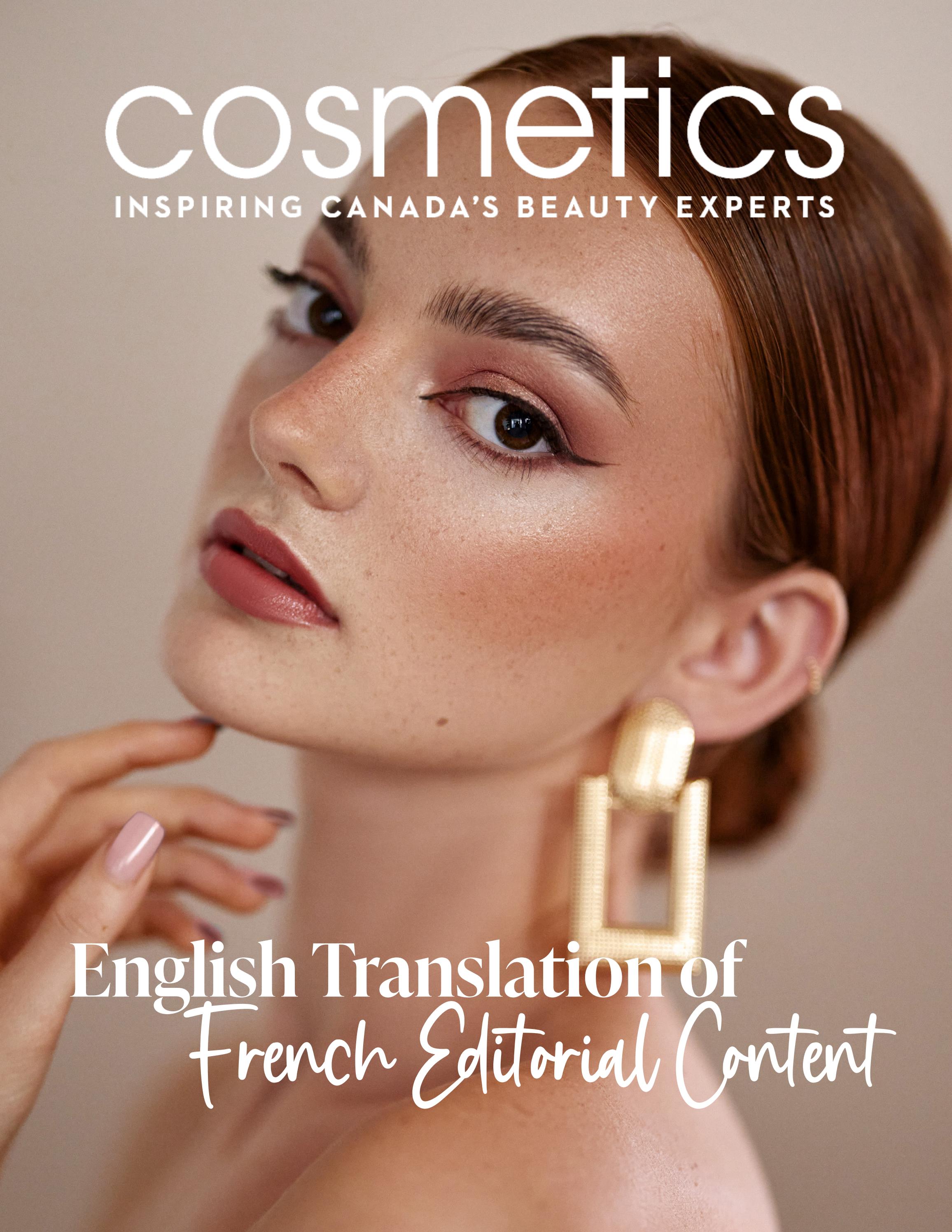 Cosmetics Magazine Winter 2023 Issue English Translation of French