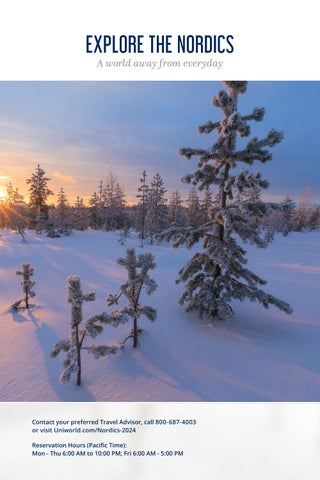 Uniworld 灯饰目录 · Nordics x Adventure Travel Co-Op (US) 第 12 页