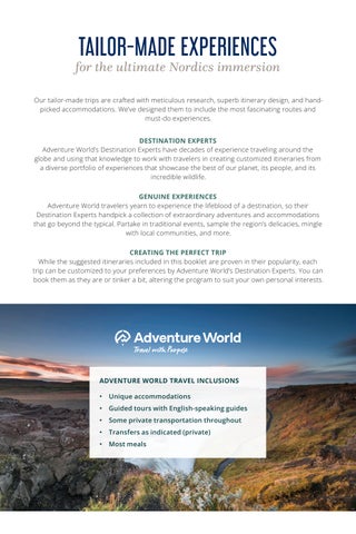 Uniworld 灯饰目录 · Nordics x Adventure Travel Co-Op (US) 第 6 页