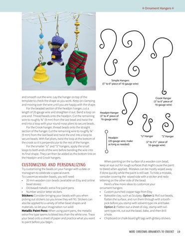 More Christmas Ornaments to Crochet ( 预览 ) 第 15 页