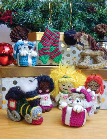 More Christmas Ornaments to Crochet ( 预览 ) 第 22 页