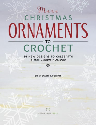 More Christmas Ornaments to Crochet ( 预览 ) 第 5 页