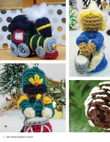 More Christmas Ornaments to Crochet ( 预览 ) 第 8 页