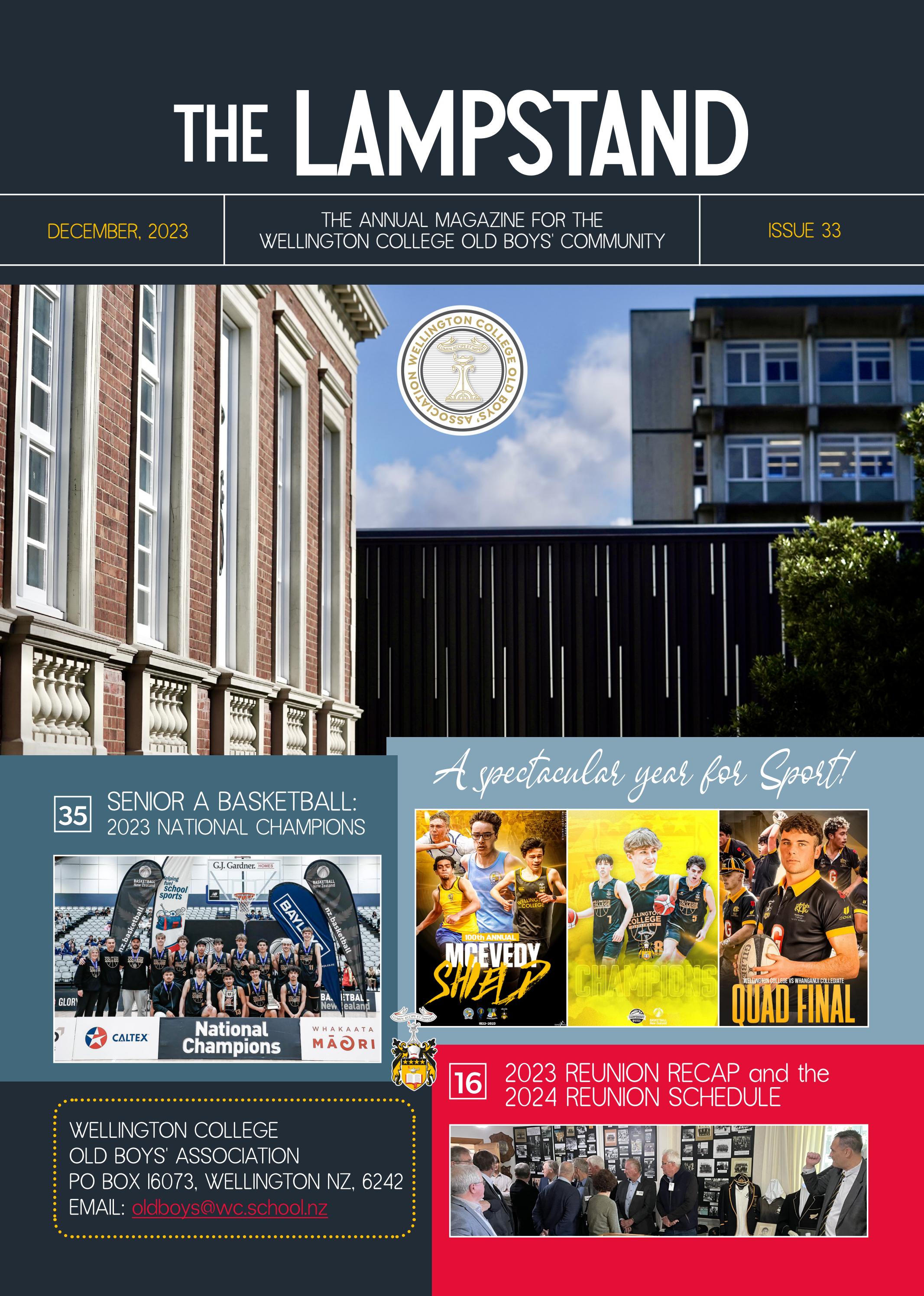WCOBA Lampstand 2023 by Wellington College OBA Issuu