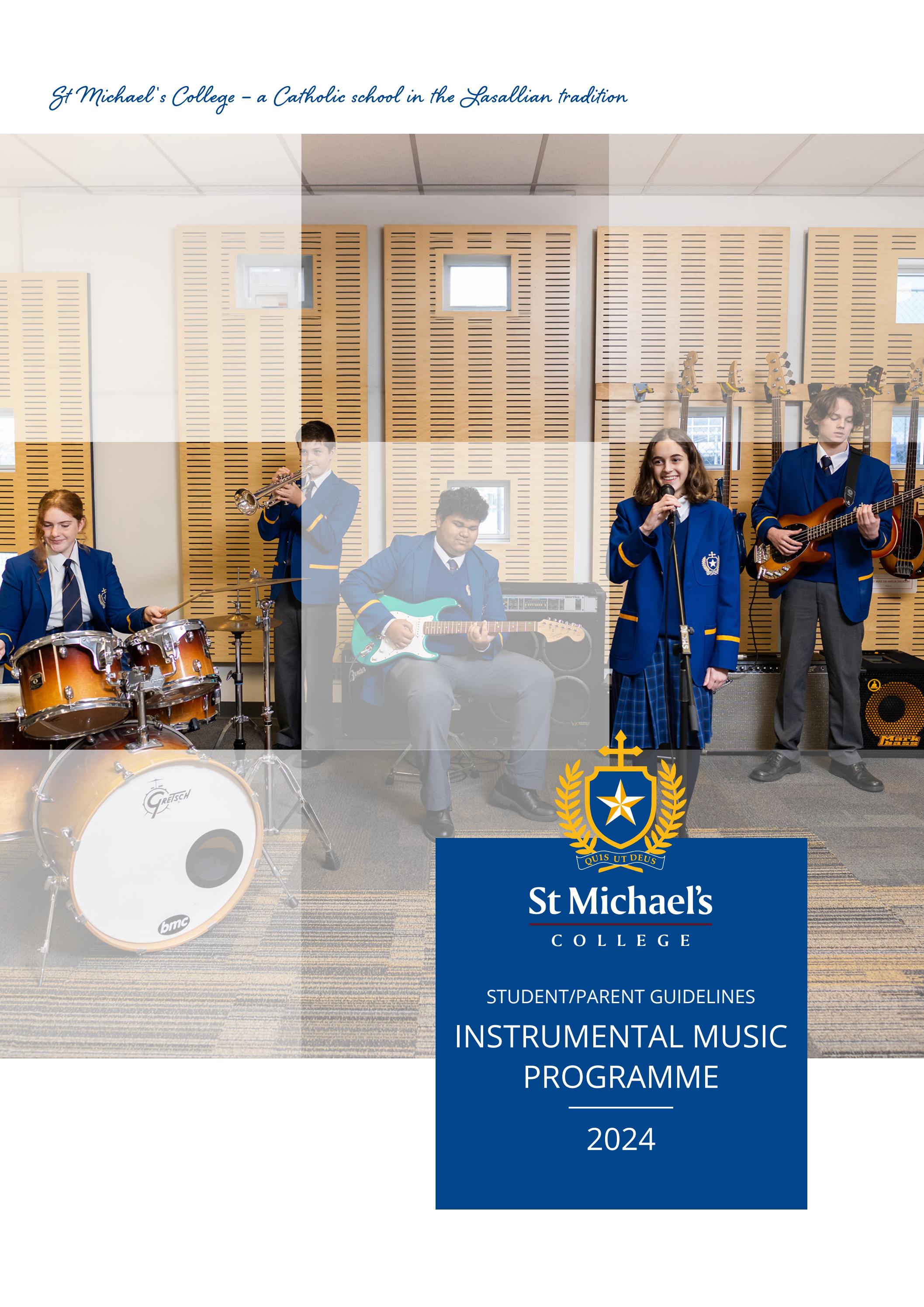 2024 Instrumental Music Programme by stmichaelscollegeadelaide - Issuu