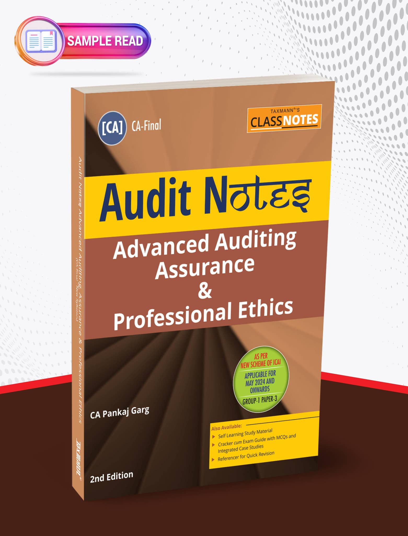 Auditing Notes Pdf Version Taxmann's Audit Notes | Advanced Auditing Assurance & Professional ...