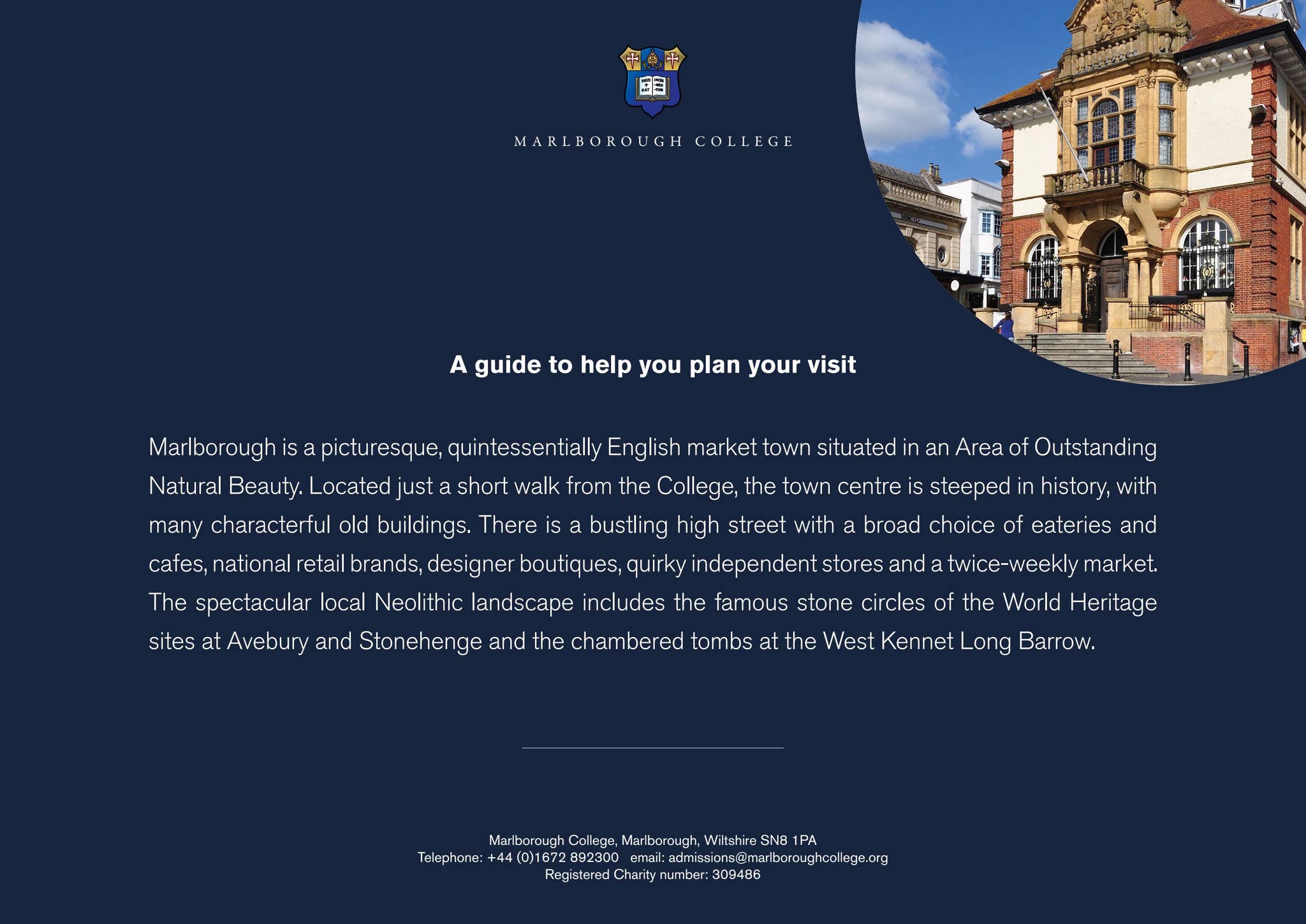 Marlborough Town Guide by Marlborough College - Issuu