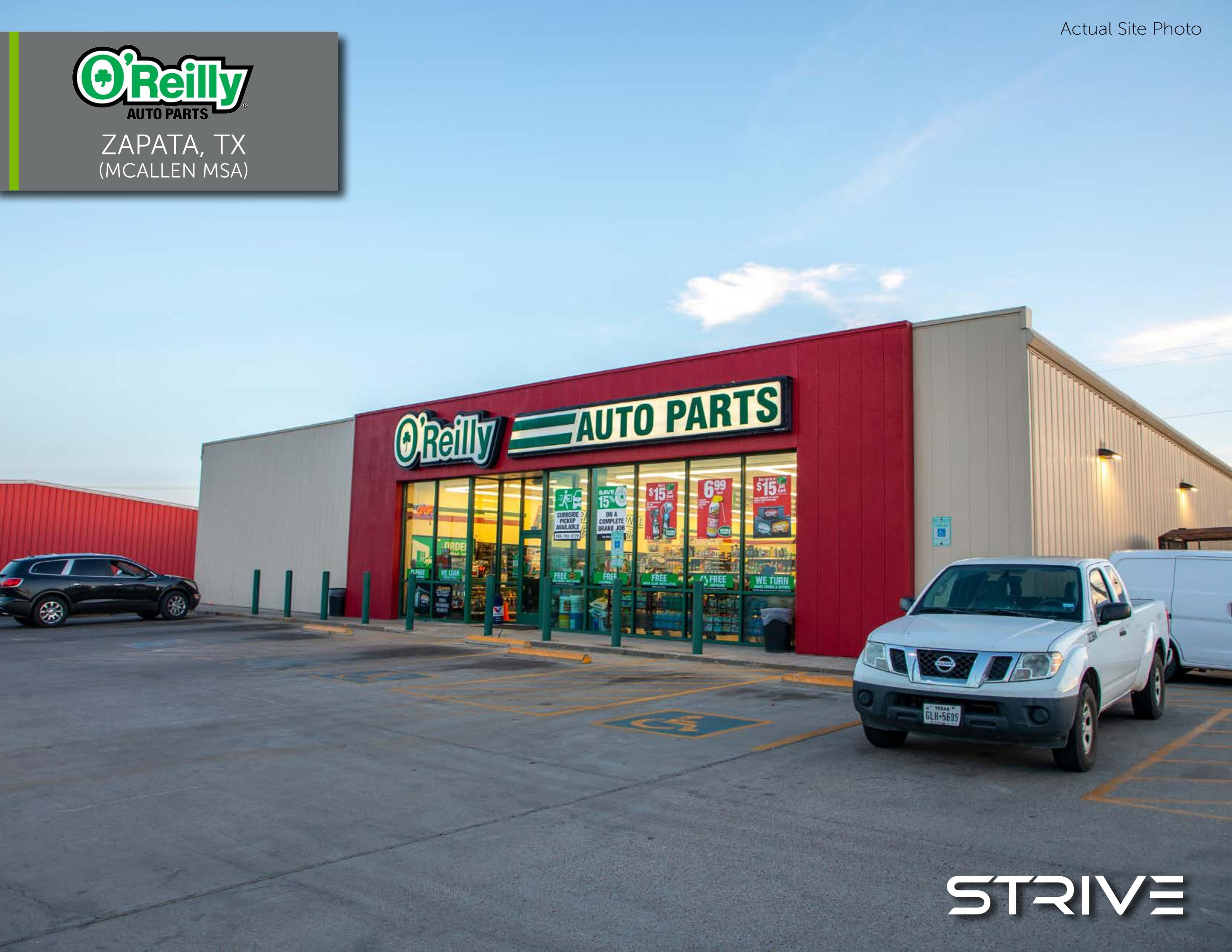 O'Reilly Auto Parts - Zapata, TX by STRIVE - Issuu