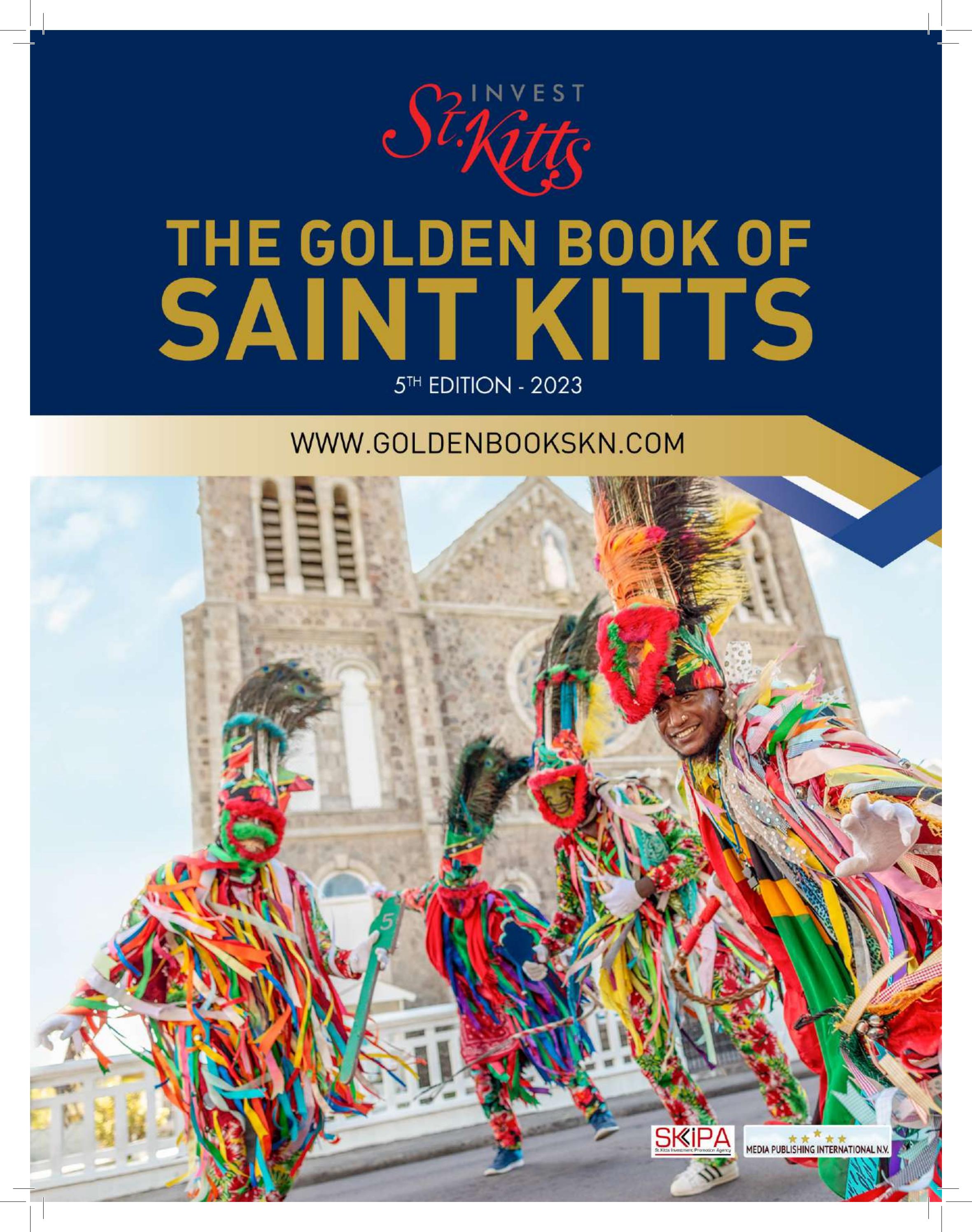 The golden book of saint Kitts 2023 by media publishing international N
