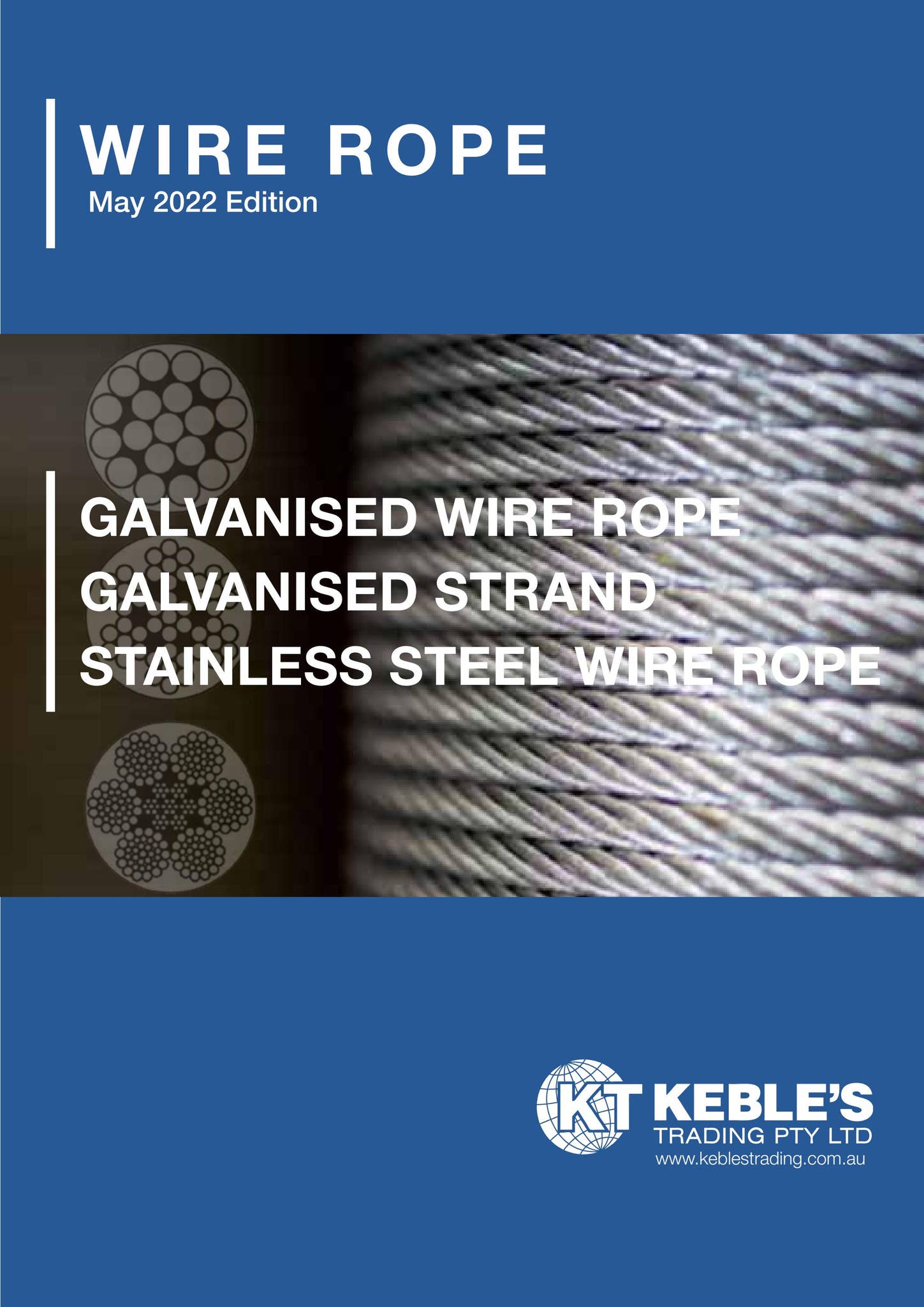 Wire Rope Catalog.pdf Wire Rope Catalogue 2022 by keblestrading.com.au - Issuu