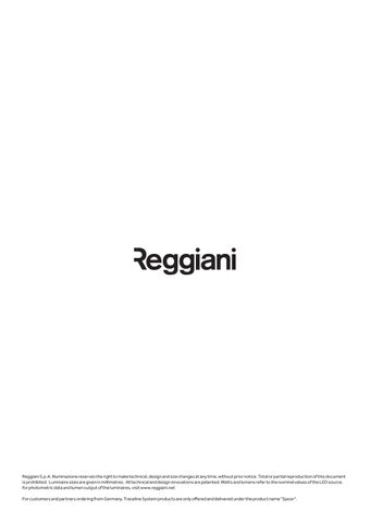 Reggiani Traceline 灯饰手册 第 3 页