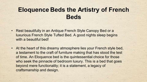 Antique 法国 Style Beds For Sale - 法国 Canopy Beds 第 3 页