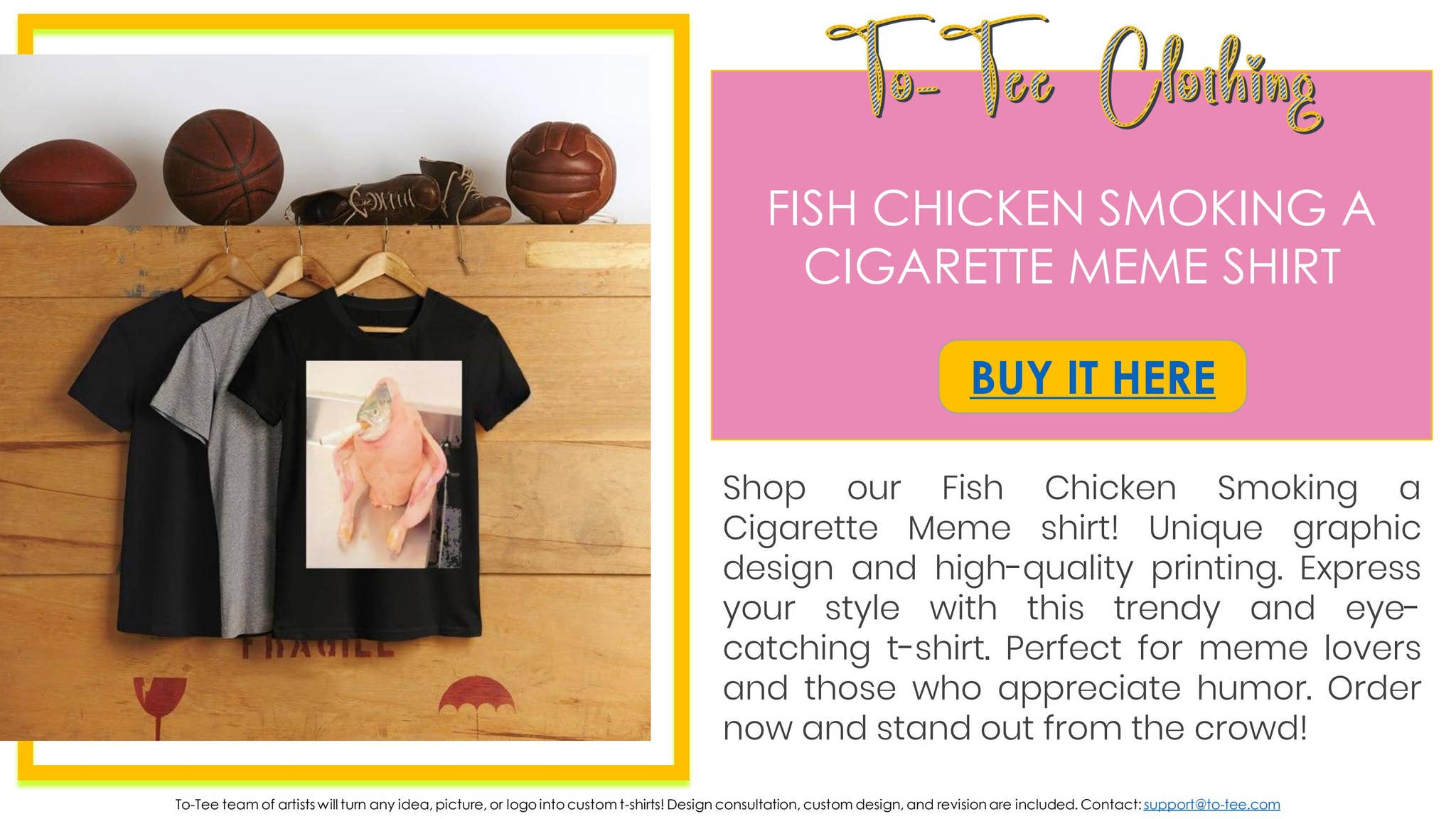 Fish Chicken Smoking a Cigarette Meme shirt by yaseminyeilyshirts - Issuu