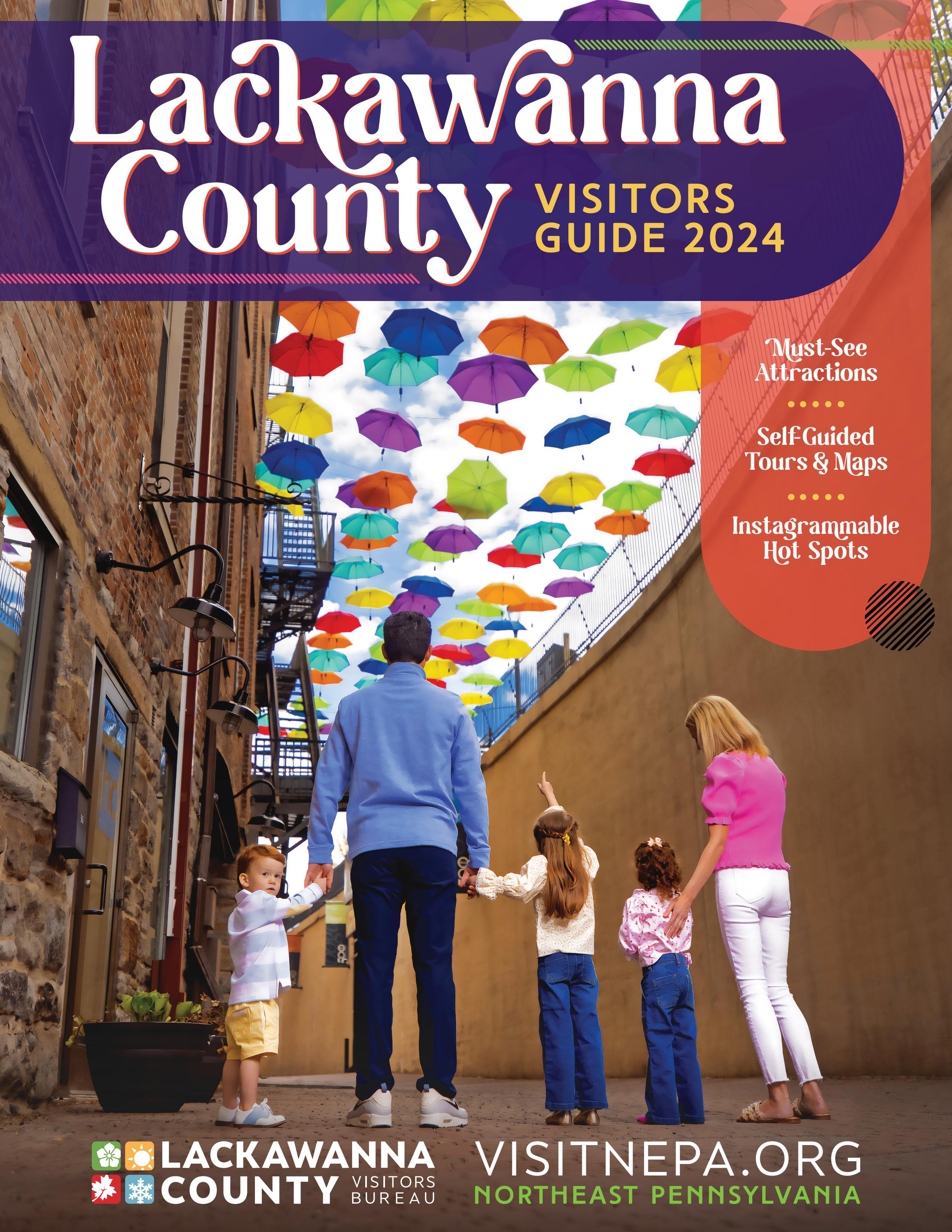 Lackawanna County PA Official Visitors Guide 2024 By Lackawanna