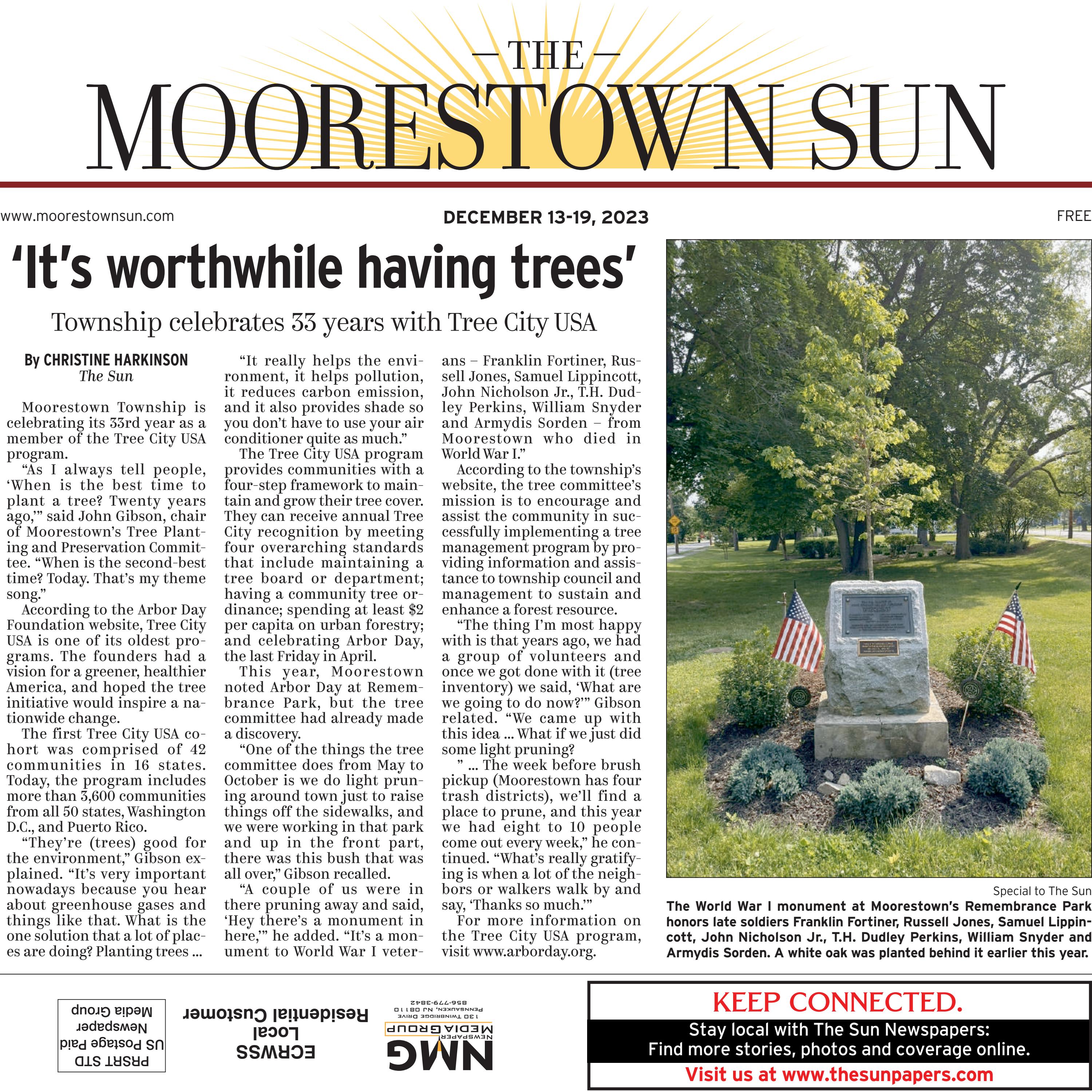 Moorestown Sun_Current Issue by nmg Issuu
