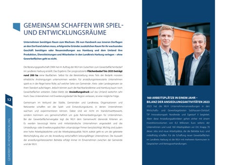 Geschäftsbericht 2023 Wirtschaftsförderung im Landkreis Harburg 第 12 页
