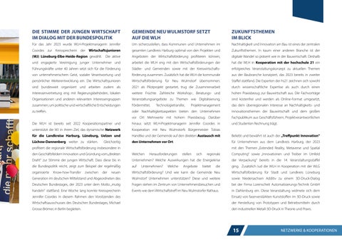 Geschäftsbericht 2023 Wirtschaftsförderung im Landkreis Harburg 第 15 页