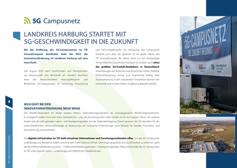 Geschäftsbericht 2023 Wirtschaftsförderung im Landkreis Harburg 第 8 页
