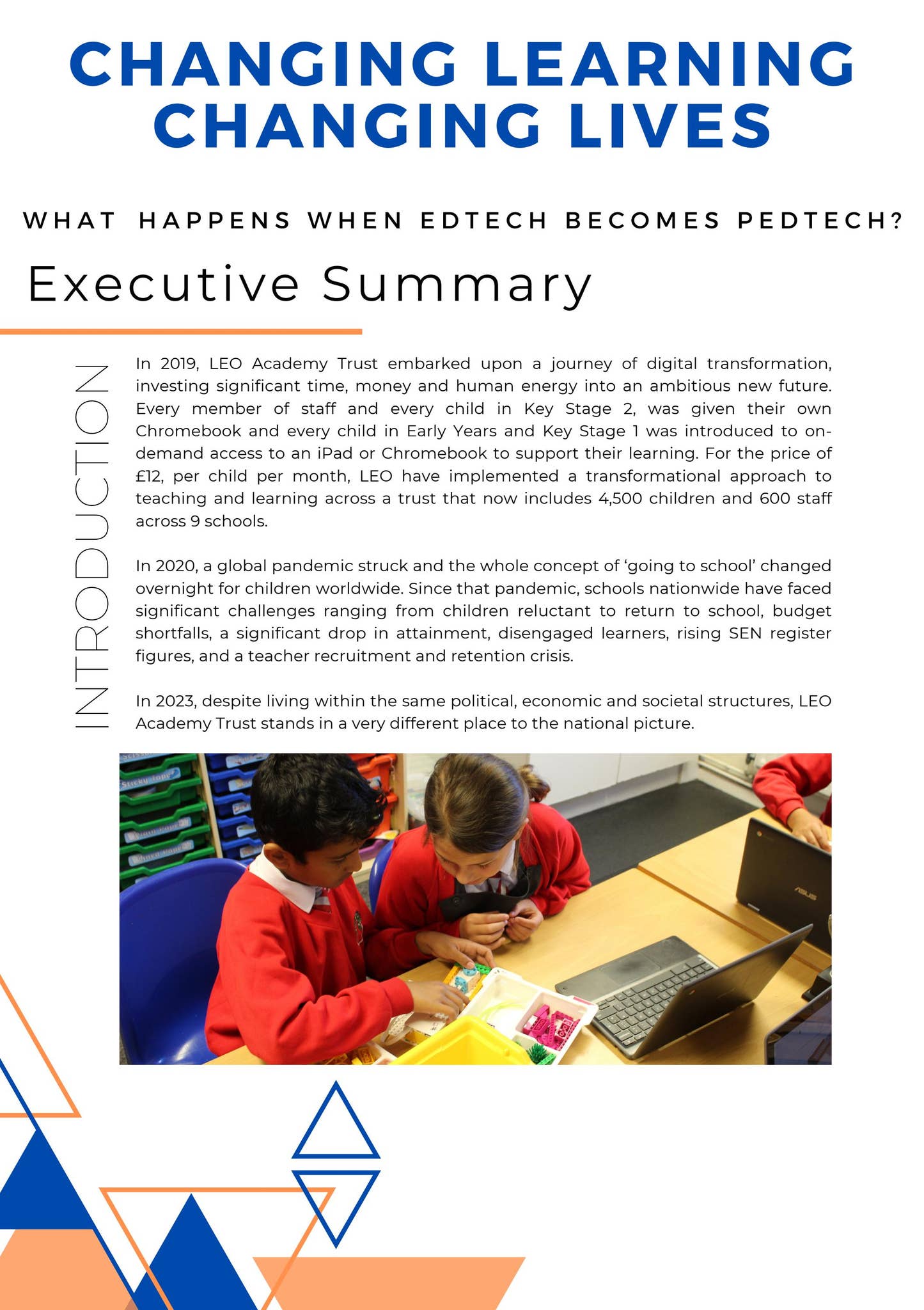 PedTech in Practice: The Impact - Executive Summary by LEO Academy ...